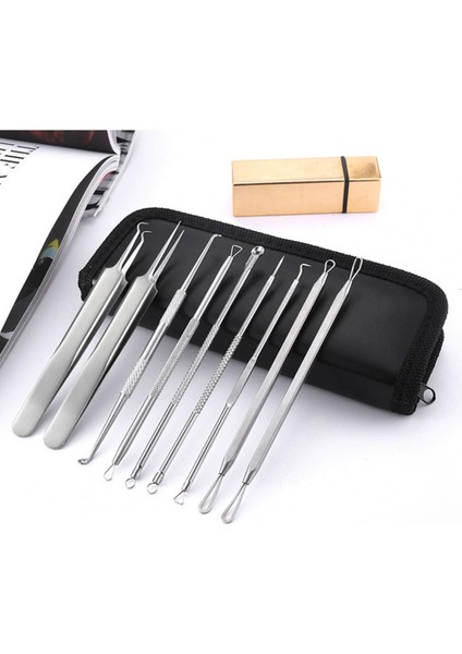 9 Adet/takım Akne Ucu Kafa Işaretleri Azaltmak Ergonomi Akne Burun Siyah Nokta Kaldırma Gözenek Temizleyici Cilt Bakım Malzemeleri (Yurt Dışından) fırsatları