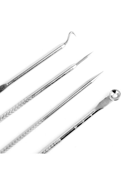 Adet/takım Akne Siyah Nokta Kaldırma Iğneleri Comedone Belmish Extractor Akne Tedavisi Gözenek Temizleme Kanca Yüz Cilt Bakımı Güzellik Araçları (Yurt Dışından) fırsatları