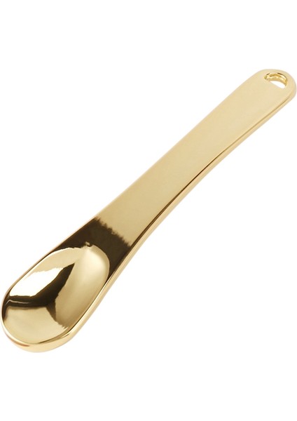 4'lü Metal Makyaj Spatulası, Yüz Maskesi Kepçesi (Gümüş ve Altın) (Yurt Dışından)