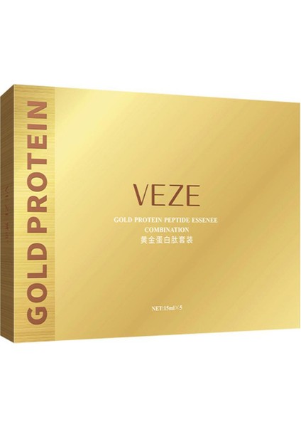 Takım Essence Çözünür Protein Hattı Nano-Altın Altın Protein Peptid Kiti (Yurt Dışından)