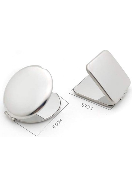 Kırılmaz Paslanmaz Çelik Ultra Ince Katlanır Taşınabilir Ayna Makyaj Kırılmaz Kamp Aynası Kişisel Kullanım, Seyahat (Yurt Dışından) modelleri