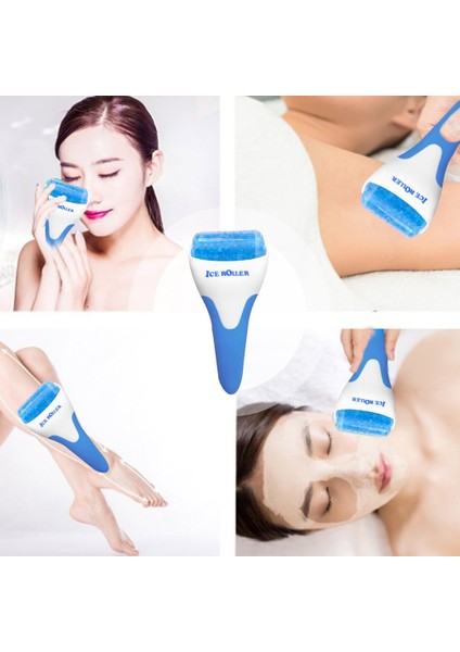 Yüz Rulo Serin Buz Rulo Masaj Yüz Germe Masaj Cilt Kaldırma Aracı Mavi (Yurt Dışından) indirimleri