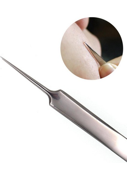 Siyah Nokta Remover Cımbız Akne Tedavisi Iğne Nokta Temizleyici Sivilce Leke Çıkarıcı Cilt Temiz Bakım Araçları Kiti (Yurt Dışından)