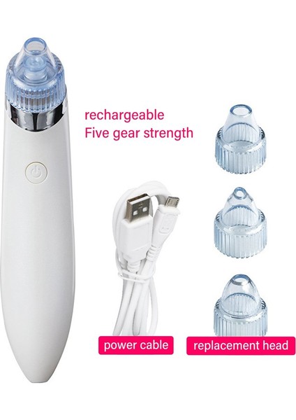 Güzellik Cihazı Gözenek Temizleyici Siyah Nokta Ingilizce Sürüm Temizleme Cihazları Beyaz Şarj Edilebilir (Yurt Dışından) fiyatları