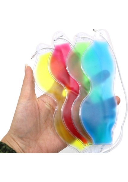 2022 Yeni Ice Eyegel Koyu Halkaları Azaltın Göz Yüz Maskesi Yorgunluğu Azaltın Maskred (Kırmızı) (Yurt Dışından) modelleri