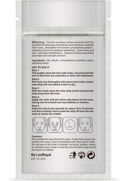 Cilt Bakımı Sökücü Burun Maskeleri Yüz Maskesi Akne Tedavisi Peeling Siyah Maske (Yurt Dışından) modelleri