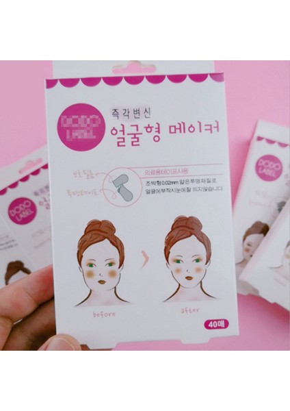 Yüz Çıkartmaları Facelifting Artefakt Görünmez Çıkartmalar Kız Güzellik Malzemeleri (Yurt Dışından) fırsatları