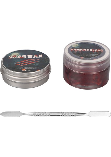 Hao Kan Cadılar Bayramı Sfx Makyaj Seti Formu Yara Yarası Güvenli Cilt Dostu Parti Için Çok Amaçlı Özel Efektler (Yurt Dışından) modelleri