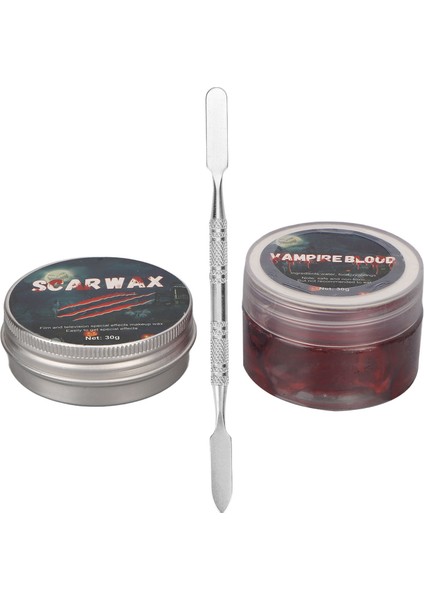 Hao Kan Cadılar Bayramı Sfx Makyaj Seti Formu Yara Yarası Güvenli Cilt Dostu Parti Için Çok Amaçlı Özel Efektler (Yurt Dışından) indirimleri