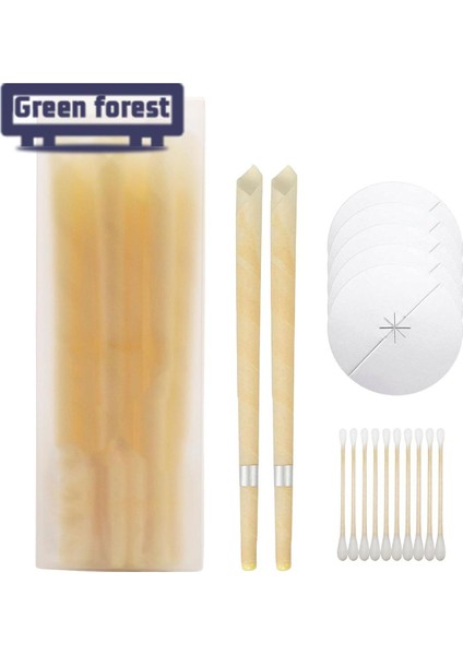 Yeşil Orman Kulak Temizleme Mumu Etkili Rahatlatıcı Temizleme Kulak Kiri Mumu (Yurt Dışından)