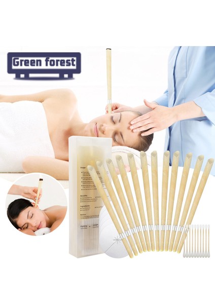 Yeşil Orman Kulak Temizleme Mumu Etkili Rahatlatıcı Temizleme Kulak Kiri Mumu (Yurt Dışından) fırsatları