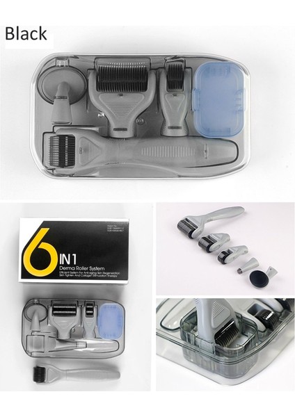 Titanyum Mikro Iğneli Rulolar Skar Çatlak Işareti Temizleme Cilt Bakım Seti Gri (Yurt Dışından) indirimleri