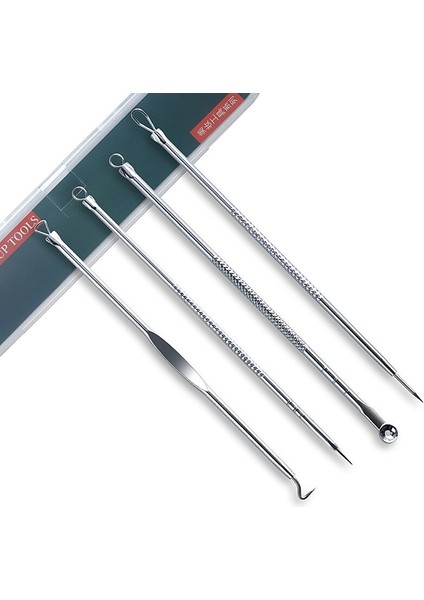 Adet Paslanmaz Çelik Akne Temizleme Iğneleri Sivilce Siyah Nokta Remover Araçları Kaşık Yüz Cilt Bakımı Araçları Iğneler Yüz Gözenek Temizleyici (Yurt Dışından) modelleri