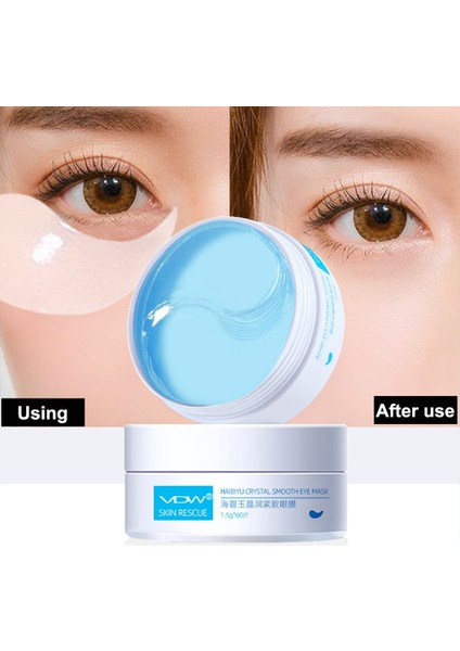 60 Adet Göz Maskesi Yaması Koyu Halkaları ve Göz Torbalarını Ortadan Kaldırır Göz Bakımı Göz Maskesi (Yurt Dışından) indirimleri