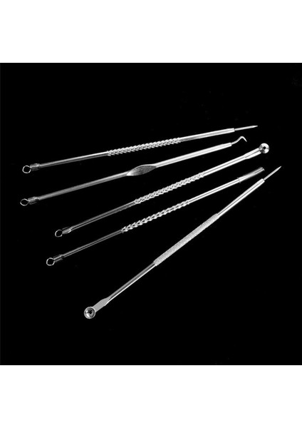 Adet/grup Paslanmaz Çelik Siyah Nokta Remover Akne Sivilce Leke Çıkarıcı Iğneler Makyaj Araçları (Yurt Dışından)