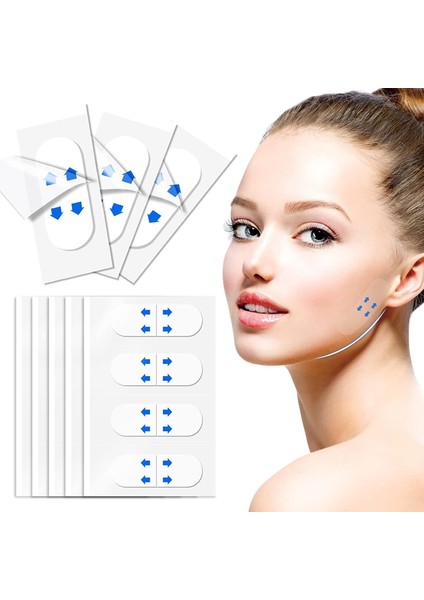 Yüz Germe Etiketi Ergonomik Tasarım Yüz Yüz Hattı Hızlı Çene Yapışkan Bant (Yurt Dışından) indirimleri