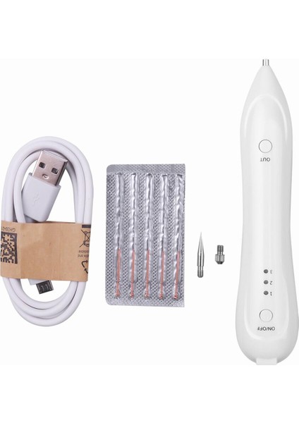 Nokta Köstebek Kalem USB Şarj Edilebilir Plazma Kalemi Köstebek Kaldırma Karanlık Nokta Kaldırmak Cilt Bakımı Noktası Kalem Skintag Dövme Temizleme Aracı Güzellik (Yurt Dışından)