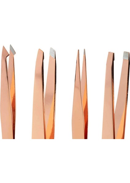 Parça Kaş Cımbız Seti-Çeşitli Sivri ve Açılı Pembe Altın (Yurt Dışından) fırsatları