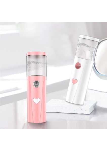 30ML Nano Mist Püskürtücü Yüz Soğutma Yüz Püskürtücü USB Ücretli Taşınabilir Nemlendirici Kadın Güzellik Nemlendirici Cilt Bakımı Aracı (Yurt Dışından) modelleri