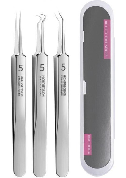 Takım Akne Iğne Seti Paslanmaz Çelik No. 5 Sivilce Klip 8 Siyah Nokta Kaldırma Güzellik Araçları Akne Iğne Seti Cilt Bakımı (Yurt Dışından) indirimleri