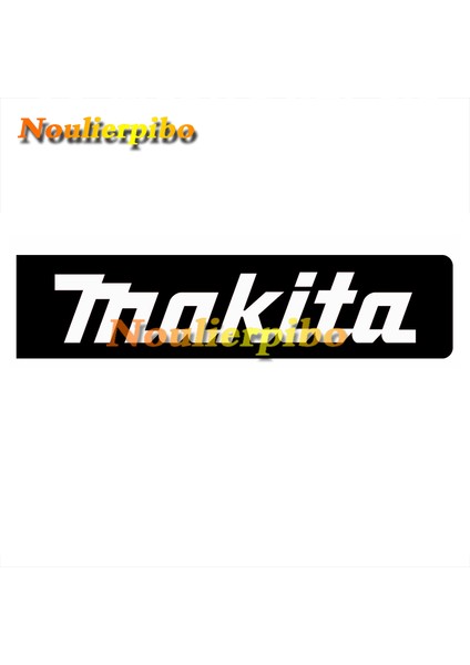 Yaratıcı Yansıtıcı Metin Makita Araçları Etiket Pvc Su Geçirmez Çıkartması Araç Kutusu Araba Motosiklet Kask Dizüstü Bilgisayar (Yurt Dışından)