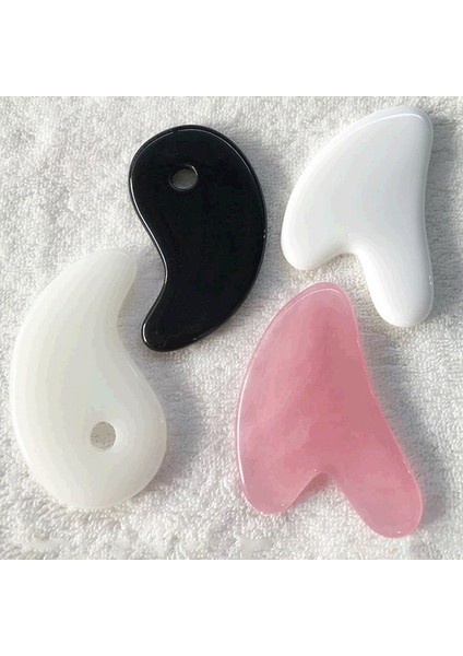 Adet Balmumu Guasha Kazıyıcı Yeşim Yüz Masajı Akupunktur Gua Sha Kazıma Tahtası Akupunktur Noktası Yüz Göz Bakımı Spa Masaj Aracı (Yurt Dışından) modelleri