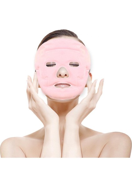 Magnetische Ijs Jel Maskeleyici Yaşlanma Karşıtı Rimpel Verwijderen Relax Sıcak Komprimeren Koude Koeling Gezichtsmasker Schoonheid Yüz Germe Huidverzorging Aracı (Yurt Dışından)