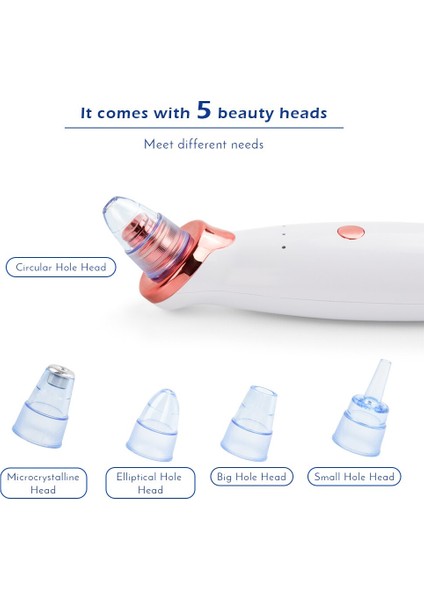 Siyah Nokta Elektrikli Süpürge Gözenek Ance Siyah Nokta Çıkarıcı Yüz Temizleme Sivilce Sökücü Burun Akne Sökücü Nemlendirici Püskürtücü ile (Yurt Dışından) fiyatları