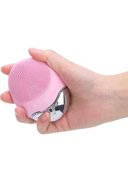 Chenba Tan Elektrikli Yüz Temizleme Fırçası Kablosuz Şarj Yüz Gözenek Derin Temizleyici Iyon Giriş Cihazı Pembe (Yurt Dışından) fırsatları