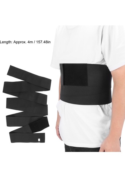 4m Bel Karın Çalıştırıcı Kemer Nefes Alabilen Ter Sarar Sporları Sıkılaştırır (Yurt Dışından) modelleri
