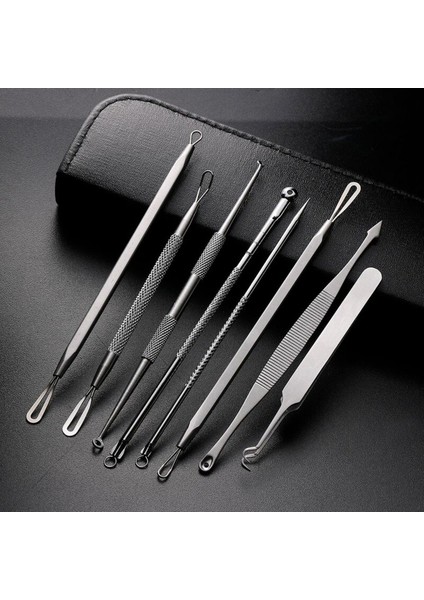 Paslanmaz Çelik Çıkarıcı Siyah Nokta Çıkarıcı Iğneler Akne Sivilce Leke Tedavileri Yüz Cilt Bakımı Setleri Güzellik Araçları (Yurt Dışından)