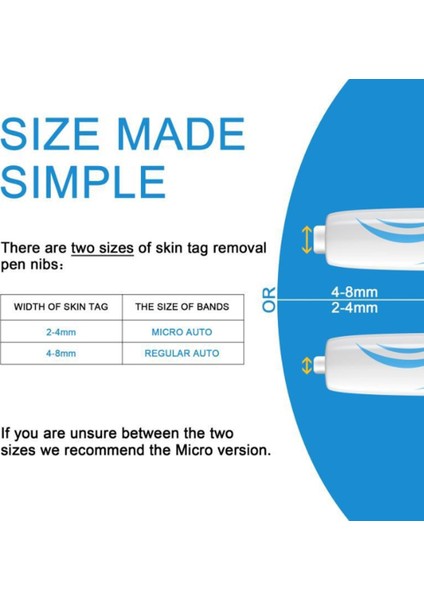 Cilt Etiketi Kalemi Kaldır Yüz Bakımı Nevus Aracı 2mm-8mm Et Nevus Mısır Siğiller Cilt Etiketi Kaldırma Aracı Değiştirilebilir Kafaa(A) (Yurt Dışından) indirimleri