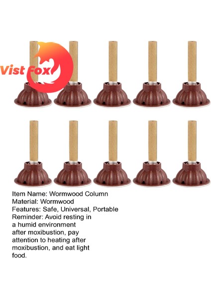 Vist Fox Slim Column Doğal Pelin Yanan Vücut Şekillendirici Sütun (Yurt Dışından) modelleri