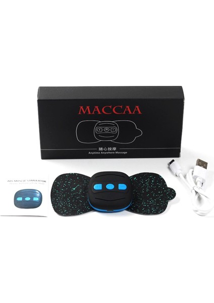 Mini Elektrikli Boyun Masajı Servikal Masaj Omurga Çıkartmalar Meridyen Vücut Masajı Kas Rölyef Ağrısı Sırt Gevşeme Aracı (Yurt Dışından)