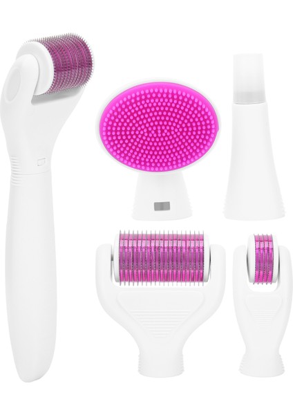 Mikro Iğneli Rulo Yüz Cilt Temizleme Fırçası Değiştirilebilir Başlıklar (Yurt Dışından) fiyatları