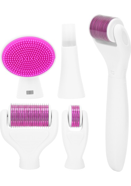 Mikro Iğneli Rulo Yüz Cilt Temizleme Fırçası Değiştirilebilir Başlıklar (Yurt Dışından) fırsatları