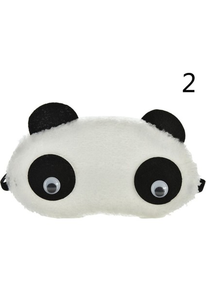 Sevimli Yüz Beyaz Panda Göz Maskesi Siperliği Gölgeleme Uyku Pamuk Gözlük Göz Maskesi Uyku Maskesi Göz Kapağı 3 Stiller Genel 2 (Genel 2) (Yurt Dışından) indirimleri