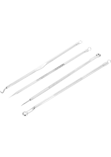 Paslanmaz Çelik Iğne Seti 4 Adet/takım Profesyonel Siyah Nokta Kaldırma Sivilce Çıkarıcı Aracı (Yurt Dışından) fiyatları