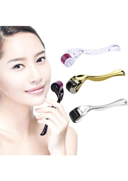 540 Mikro Iğne Haddeleme Yüz Vücut Cilt Bakımı Oklava Cilt Bakımı Temizleyici Siyah + Mor 1.0mm (Yurt Dışından) modelleri