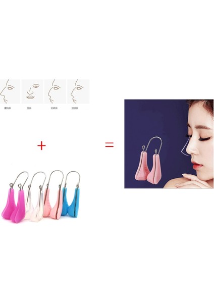 1 Adet Burun Şekillendirici Silikon Kelepçe Klipsi Yeniden Şekillendirme Burun Yukarı Kaldırma Şekillendirme Şekillendirici Rinoplasti Burun Ağrı Yok Masaj Aletimavi (Mavi) (Yurt Dışından) fırsatları