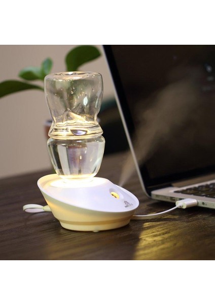 Yeni USB Creative Mist Lotus Nemlendirici Beyaz (Yurt Dışından) modelleri