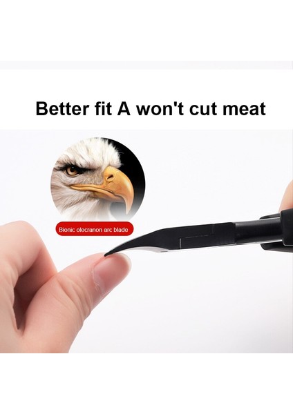 1/2 Adet Paslanmaz Çelik Tırnak Tırnak Makası Makası Clipper Manikür Pedikür Araçları Kolu Ölü Cilt Makas Tırnak Sanat Aracı (Yurt Dışından) modelleri