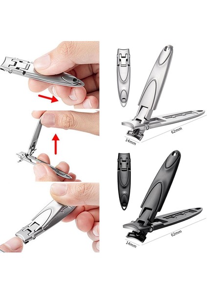 Adet Ultra-Ince Tırnak Kesiciler Tırnak Makası Ayak Tırnağı Pense Tırnak Makası Pedikür Aracı Yüksek Kalite Paslanmaz Çelik Manikür Aracı (Yurt Dışından) fiyatları