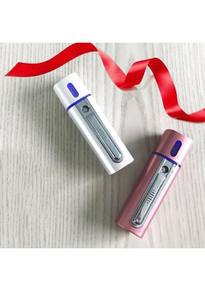 USB Şarj Edilebilir Kompakt Boyutlu Ofis Seyahat Nano Sprey Mist Yüz Buhar Makinesi (Yurt Dışından) indirimleri