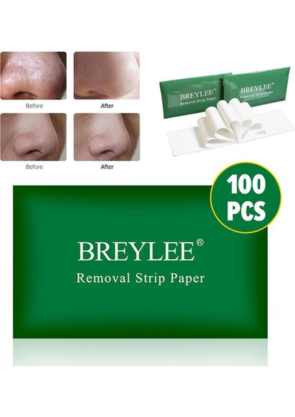 100 Adet Burun Kağıdı Etkili Siyah Nokta Çıkarıcı Sivilce Burun Şeritleri Tedavisi T Bölgesi Bakımı Burun Kağıdı Cilt Bakımı Araçları (Yurt Dışından)