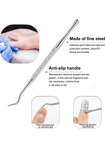 Kalın Tırnaklar Için Tırnak Makası Seti Tırnak Makası ile Ayak Tırnağı Kaldırıcı Tırnak Eti Kesici Batık Kalın Sert Ayak Tırnak Parmak (Yurt Dışından) fırsatları