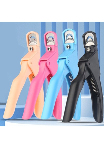 2022 U Tipi Tırnak Makası Yanlış Tırnak Giyotin Fransız Kenar Kesiciler Paslanmaz Çelik Plastik Tırnak Kesim Turuncu Dıy Manikür Araçları (Yurt Dışından) fiyatları