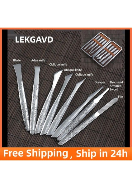 9 Adet Pedikür Aracı Set Profesyonel Paslanmaz Çelik Ayak Ölü Cilt Sökücü Tırnak Eti Manikür Araçları Ayak Tırnağı Batık Ayak Bakımı Aracı (Yurt Dışından)