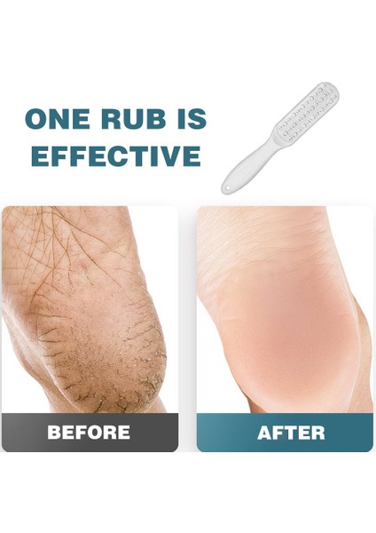 Çift Taraflı Ayak Fırçası Scrubber Masaj Banyosu Fırçalama Fırçaları Ölü Deriyi Giderir - Beyaz (Yurt Dışından) modelleri