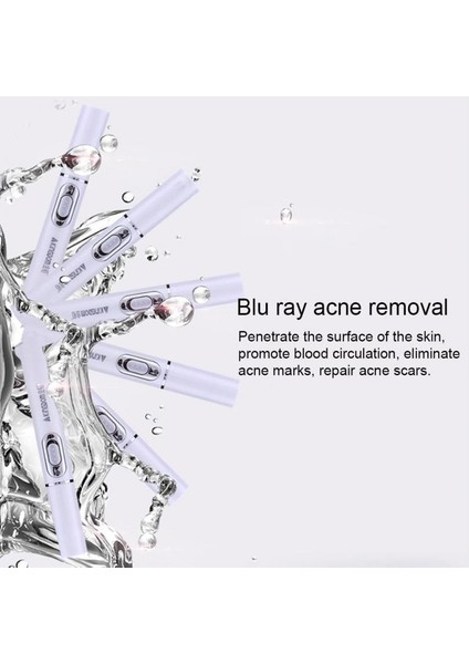 Blu-Ray Akne Çıkarma Aracı Çil Köstebek Karanlık Nokta Temizleme Makinesi Cilt Yüz Güzellik Kalemi (Yurt Dışından) modelleri